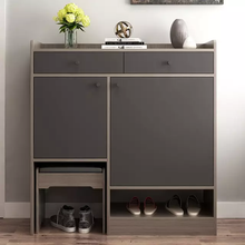 Load image into Gallery viewer, Contemporary Shoe Cabinet with Pullout Seat