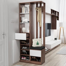 Load image into Gallery viewer, Elegant Shoe &amp; Hook Cabinet 3