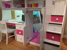 Load image into Gallery viewer, Play and Study Bunk Bed - Classic Designs