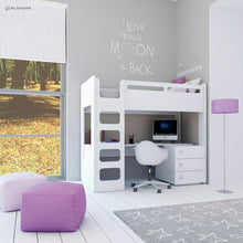 Load image into Gallery viewer, Mini Study Loft bunk - Classic Designs