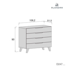 Load image into Gallery viewer, New Joy Premium Chest of Drawers