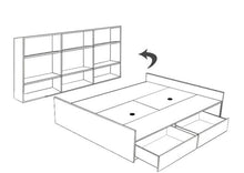 Load image into Gallery viewer, Discovery Bookcase Day Bed