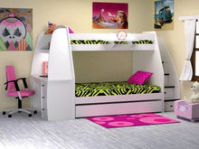 Load image into Gallery viewer, Bunk Bed With Study - Classic Designs