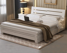 Load image into Gallery viewer, Uptown Solid Pine Wood Bed - Classic Designs