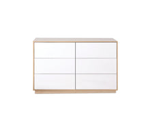 Load image into Gallery viewer, Coastal 6 Drawer Chest of Drawers
