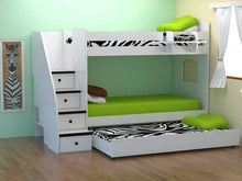 Load image into Gallery viewer, Triple Bunk Bed - Classic Designs