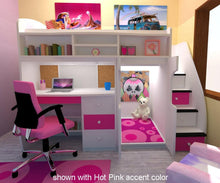 Load image into Gallery viewer, Play and Study Bunk Bed - Classic Designs