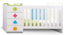 Load image into Gallery viewer, Baby to toddler cot - Classic Designs