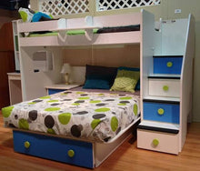 Load image into Gallery viewer, L shaped combination bunk - Classic Designs