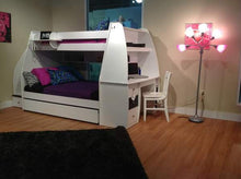 Load image into Gallery viewer, Bunk Bed With Study - Classic Designs