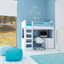 Load image into Gallery viewer, Mini Study Loft bunk - Classic Designs