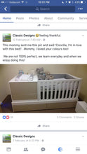 Load image into Gallery viewer, 5in1 Convertible Cot (Premium ) - Classic Designs