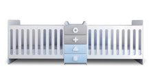Load image into Gallery viewer, Convertible twin cots - Classic Designs