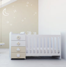 Load image into Gallery viewer, Baby to toddler cot - Classic Designs