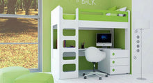 Load image into Gallery viewer, Mini Study Loft bunk - Classic Designs