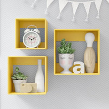 Load image into Gallery viewer, Square Wall Shelves-Set of 3
