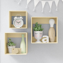 Load image into Gallery viewer, Square Wall Shelves-Set of 3
