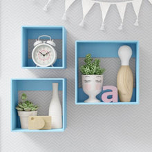 Load image into Gallery viewer, Square Wall Shelves-Set of 3