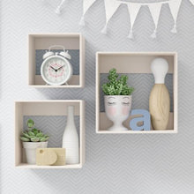 Load image into Gallery viewer, Square Wall Shelves-Set of 3