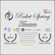 Load image into Gallery viewer, Pocket Spring Titanium