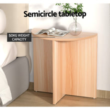 Load image into Gallery viewer, Semi-Circle Side Table