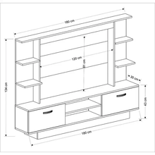 Load image into Gallery viewer, Mubel TV Stand
